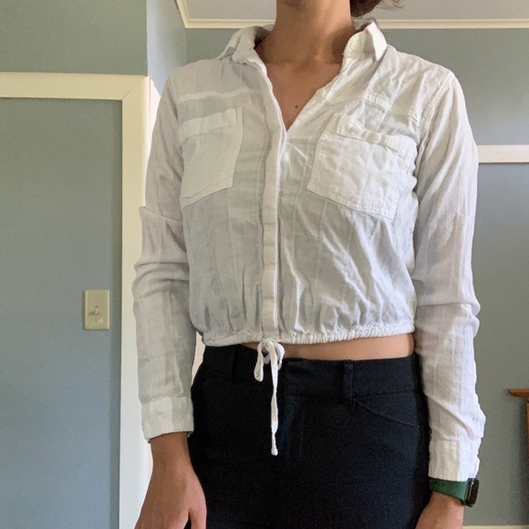 Cropped button down - Picture 3 of 3